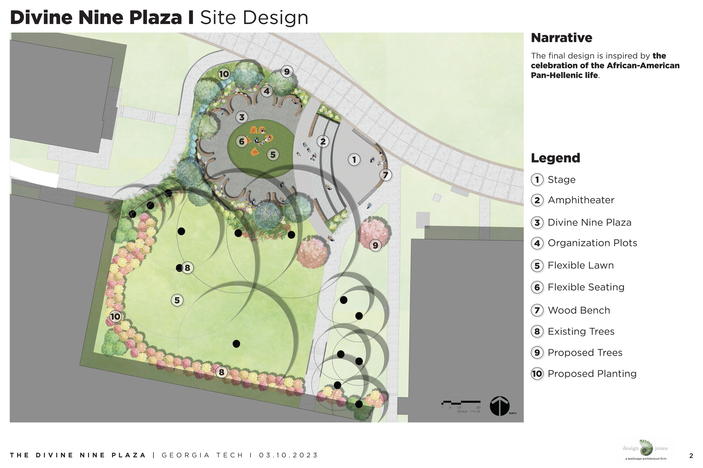 Divine Nine Plaza | Fraternity and Sorority Life